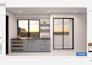 design your kitchen 2d details, 3d modeling and render